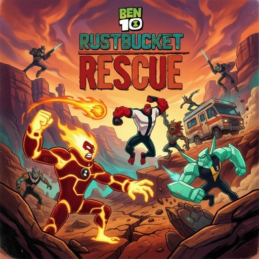 Ben 10 Rustbucket Rescue logo