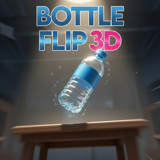 Bottle Flip 3D logo